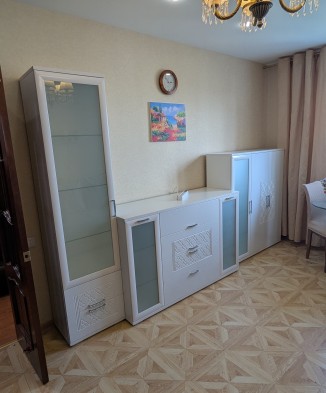 «Тиффани» модульная стенка Белый глянец в гостиную «Тиффани» модульная стенка Белый глянец в гостиную