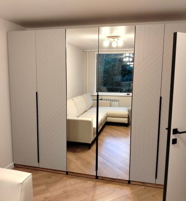 «Квадро» Гардеробная система ромб (прямая)