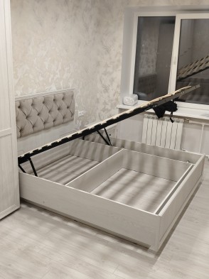 Кровать Люкс с подъемным механизмом «Paola» патина