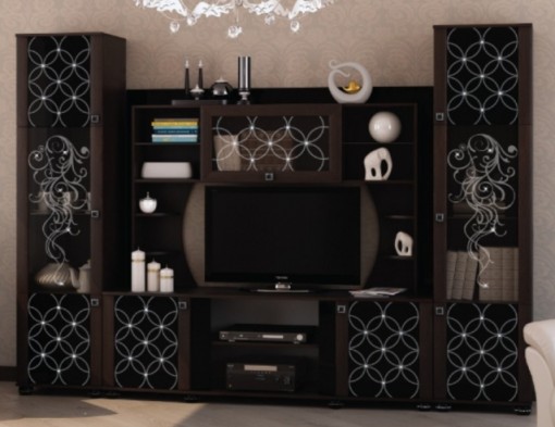 Пенал-витрина Вега-24 со стеклом