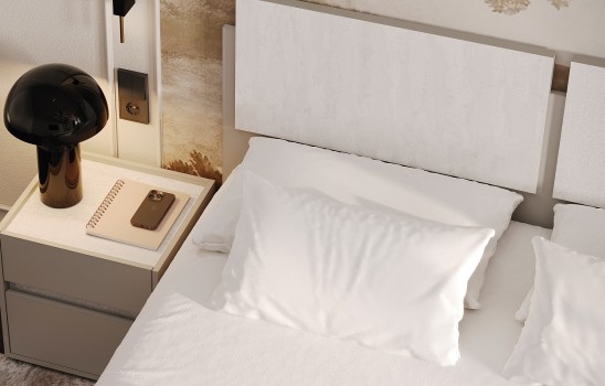 «Прайм» Кровать двуспальная с ортопедическим основанием металл «Прайм» Кровать двуспальная с ортопедическим основанием металл