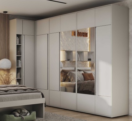 «Прайм» Шкаф распашной для белья 60