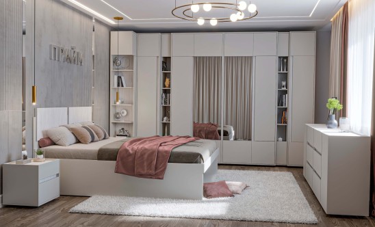 «Прайм» Шкаф распашной для одежды и белья 61 «Прайм» Шкаф распашной для одежды и белья 61