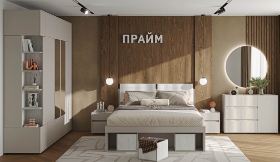 «Прайм» Шкаф распашной для белья 65