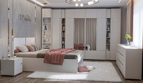 «Прайм» Модульный спальный гарнитур