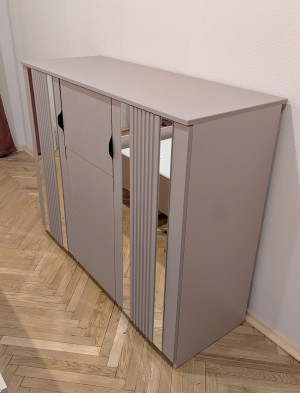 «Харди» Спальный гарнитур (Капучино)