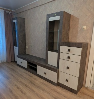 «Лондон» Комод 4Я КМК 0467.22 Оникс/Битон пайн светлый