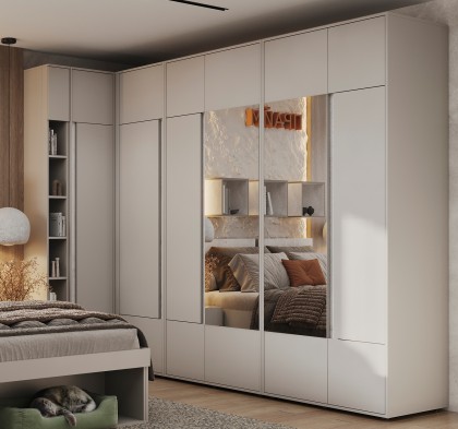 «Прайм» Шкаф угловой 56