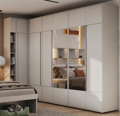 «Прайм» Шкаф распашной для белья 60