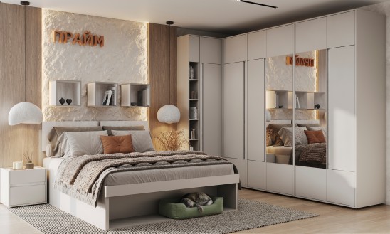 «Прайм» Шкаф распашной для белья 60