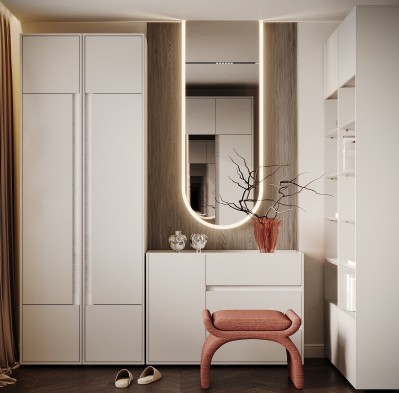 «Прайм» Шкаф распашной для одежды и белья 61