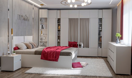 «Прайм» Шкаф распашной для одежды и белья 61