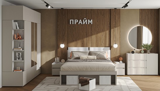 «Прайм» Шкаф распашной для белья 65