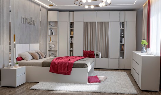 «Прайм» Шкаф распашной для белья 65