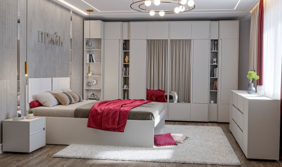 «Прайм» Кровать двуспальная Люкс с подъемным механизмом