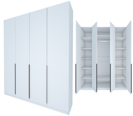 «Арден» Шкаф 4-х створчатый широкий м.5