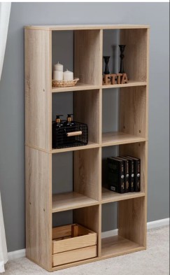 Стеллаж для книг 8 ячеек Мебель ПРО