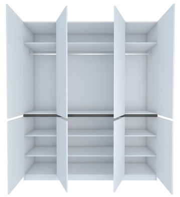 «Форест» Шкаф 4-х створчатый м.4