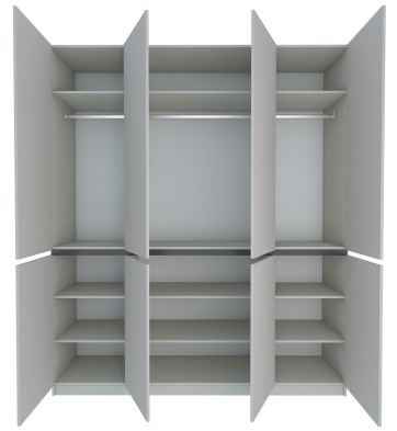 «Форест» Шкаф 4-х створчатый м.4