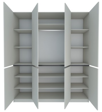 «Форест» Шкаф 4-х створчатый м.4