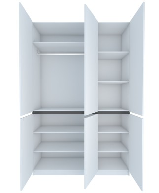 «Форест» Шкаф 3-х створчатый м.3