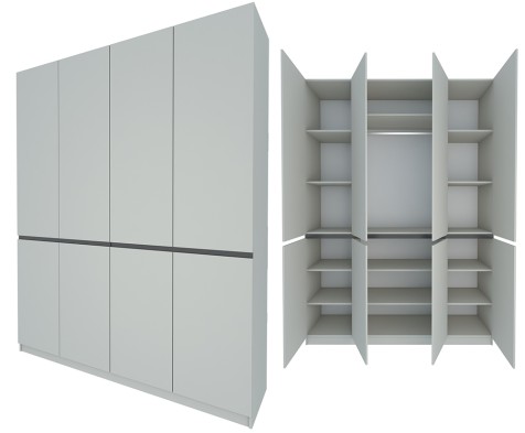 «Форест» Шкаф 4-х створчатый м.4