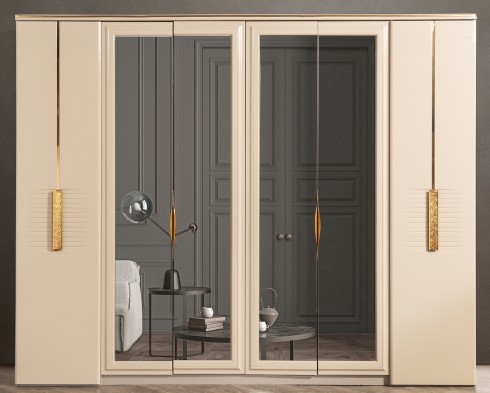 «Вивальди» Шкаф 6-и створчатый