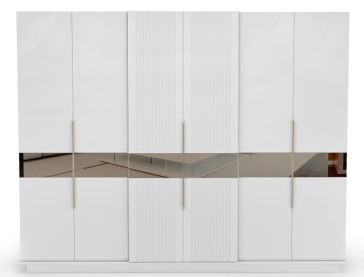 «Изабель» Шкаф 6-ти створчатый