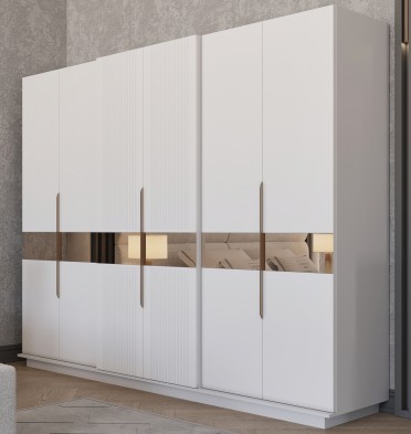 «Изабель» Шкаф 6-ти створчатый