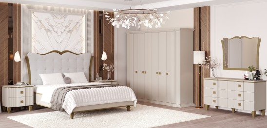 «Каролина» Шкаф 6-ти створчатый