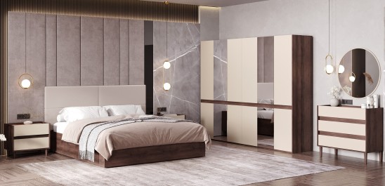 «Катрин» Двуспальная кровать с ортопедическим основанием