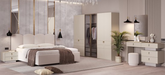 «Лион» Шкаф 6-ти створчатый