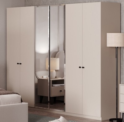 «Луна» Шкаф 6-ти створчатый