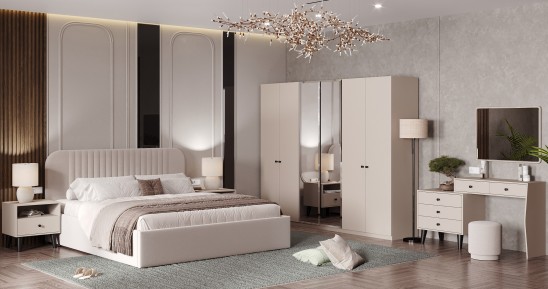«Луна» Модульный спальный гарнитур