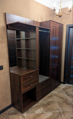 «Sherlock» Модульная прихожая Орех Шоколадный «Sherlock» Модульная прихожая Орех Шоколадный