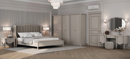 «Милена» Двуспальная кровать с ортопедическим основанием