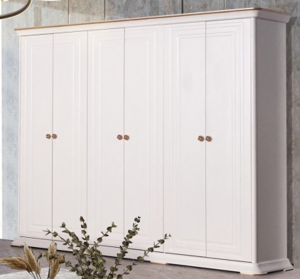 «Мия» Шкаф 6-ти створчатый