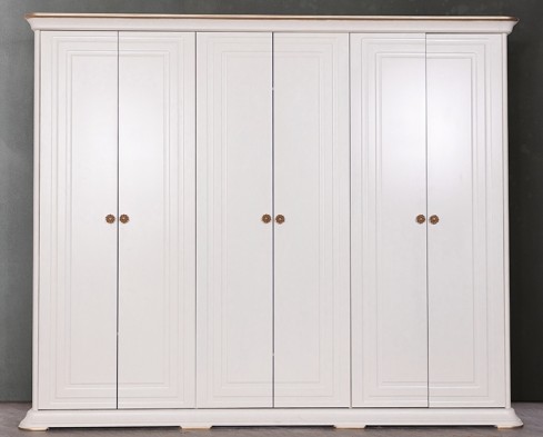 «Мия» Модульный спальный гарнитур (Крем)