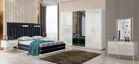 «Монако» Шкаф 6-ти створчатый