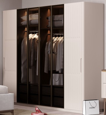 «Неаполь» Шкаф 6-ти створчатый