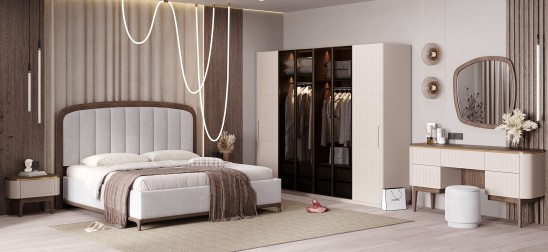 «Неаполь» Шкаф 6-ти створчатый