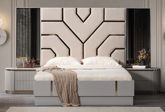 «Ницца Luxury» Двуспальная кровать с ортопедическим основанием