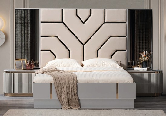 «Ницца Luxury» Модульный спальный гарнитур «Ницца Luxury» Модульный спальный гарнитур