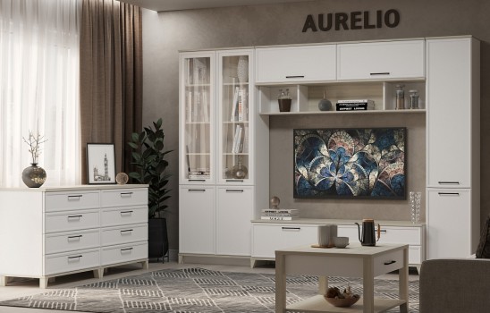 «Aurelio» Модульная гостиная Белый