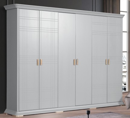 «Нэнси» Шкаф 6-ти створчатый