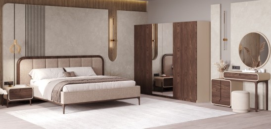 «Сидней» Мягкая двуспальная кровать с ортопедическим основанием