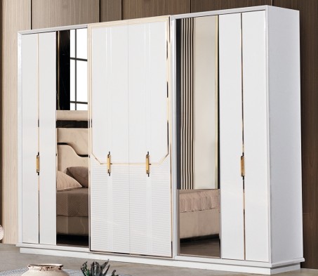 «Стиль» Шкаф 6-ти створчатый