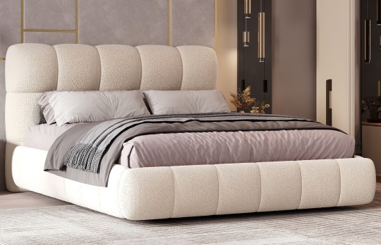 «Джесси» Мягкая двуспальная кровать с ортопедическим основанием