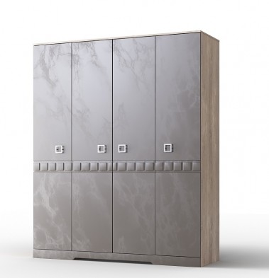 «Римини» Шкаф 4-х дверный для одежды 4Д КМК 0989.4 «Римини» Шкаф 4-х дверный для одежды 4Д КМК 0989.4