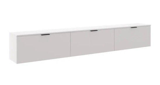 «Осло NEW» М23 (ручка торцевая) Тумба навесная (Белый) «Осло NEW» М23 (ручка торцевая) Тумба навесная (Белый)